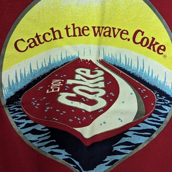 Vintage 80s Coca Cola Deadstock Tee - Picture 2 of 4
